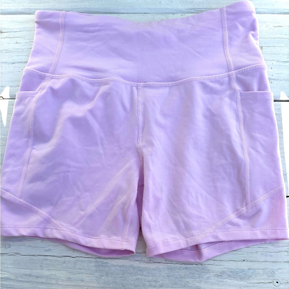 Tek Gear Pink Bike Shorts with Stretchy Fabric